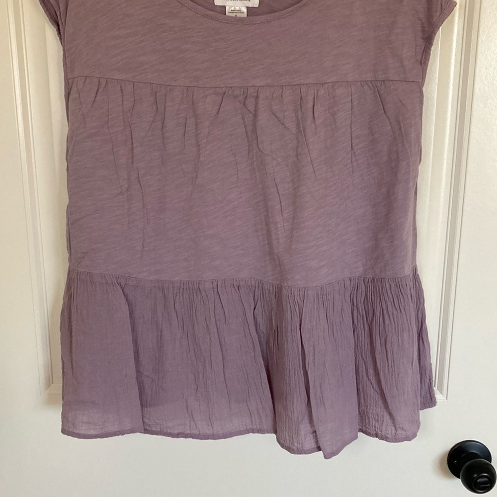 Velvet by Graham & Spencer Lavender Blouse - Picture 4 of 9